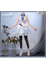 2XXT Cosplay Uma Musume Pretty Derby Daring Tact Pure White Race Outfit Cosplay Costume